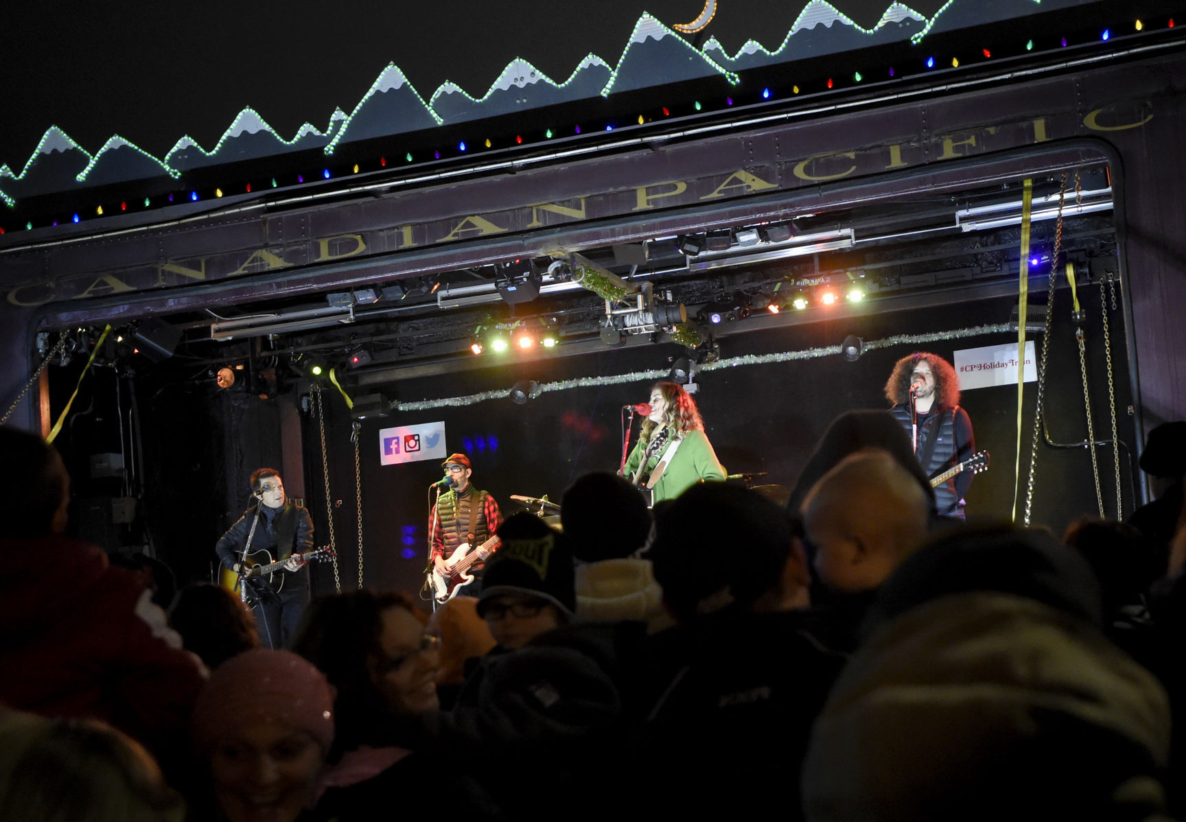 Canadian Pacific Railway’s Holiday Train stops in Sturtevant